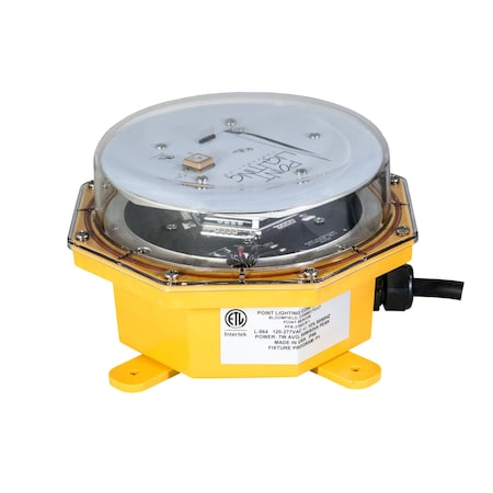 Point Lighting Red Flashing Beacon, LED, AC PFB-37003-1-R